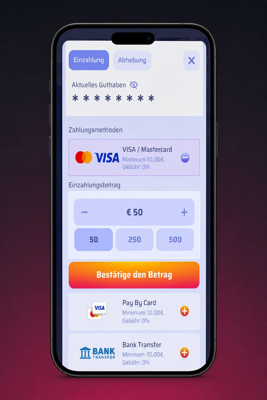 Spinrollz Einzahlung in Deutschland Schritt für Schritt