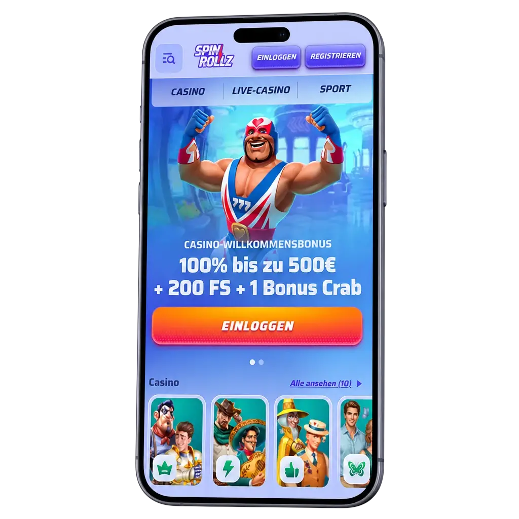 Spinrollz App Download für Android APK und iOS