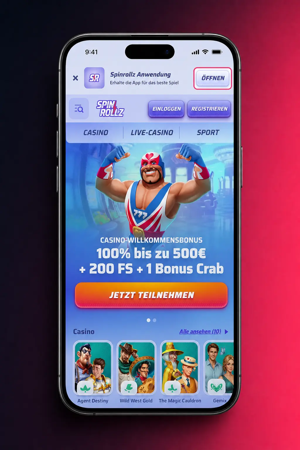 Spinrollz APK Android Download in 4 Schritten