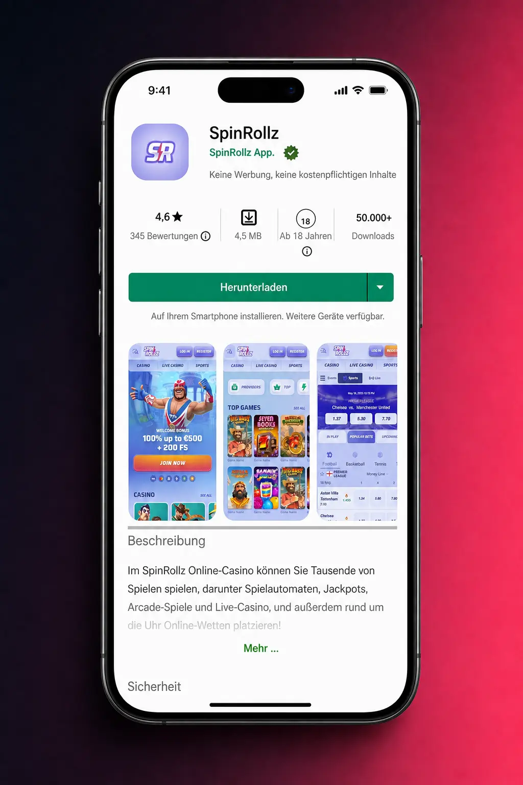 Spinrollz APK Android Download in 4 Schritten