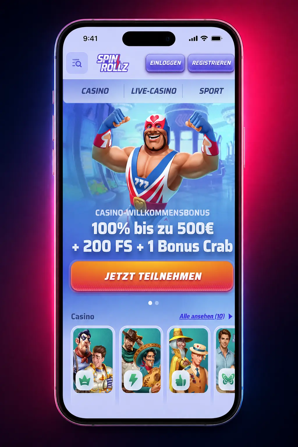 Spinrollz iOS App Download in 4 Schritten