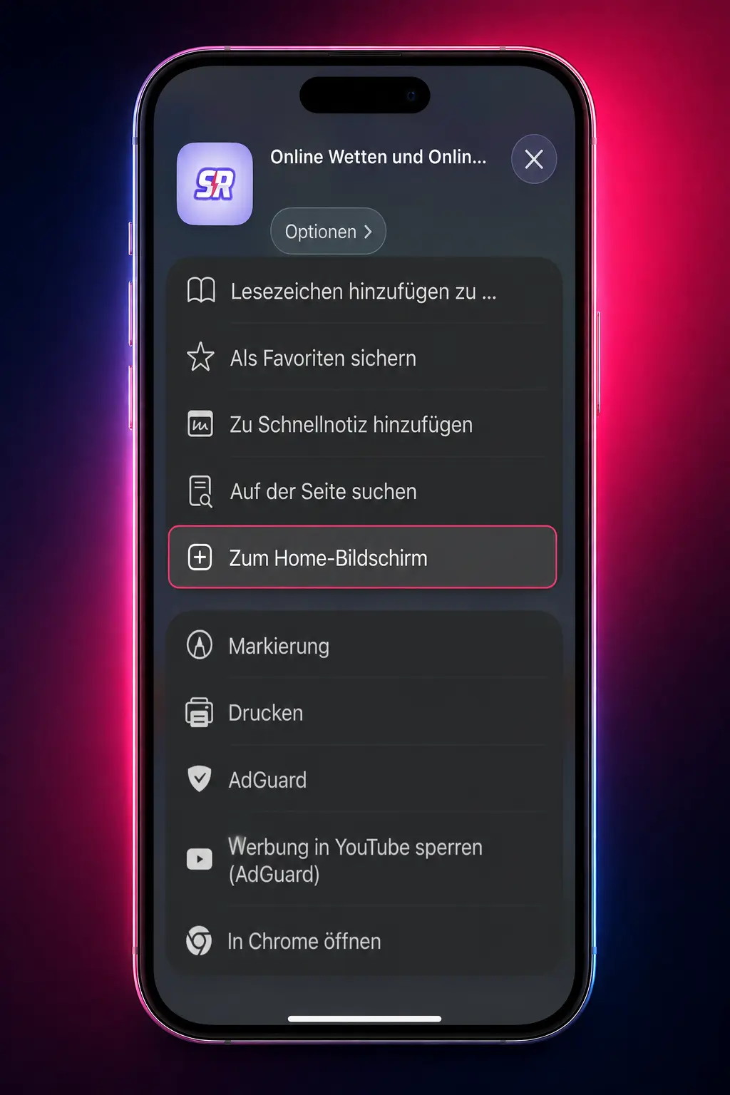 Spinrollz iOS App Download in 4 Schritten