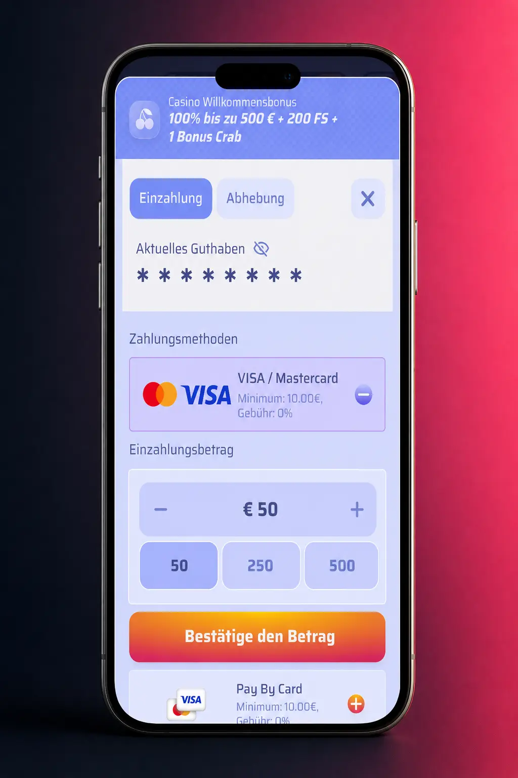 Sportwetten in der Spinrollz Betting App starten