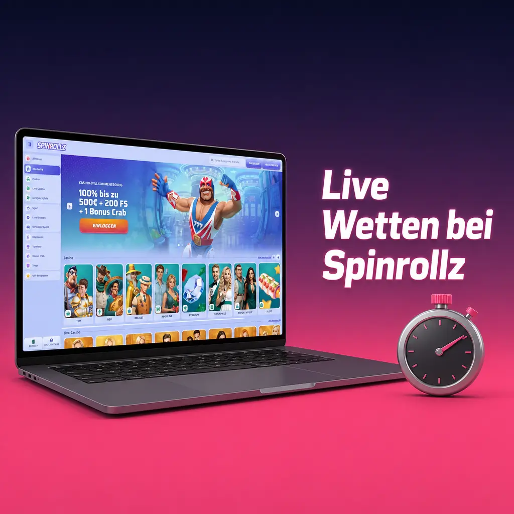 Live Wetten bei Spinrollz