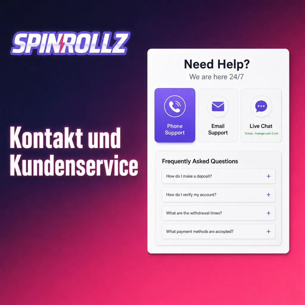 Kontakt und Kundenservice